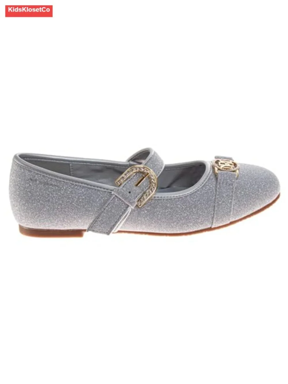 Girls Mary Jane Flats Faux Leather Slip-On Dress Shoes
